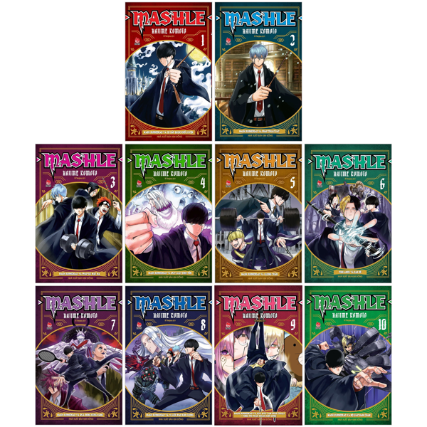 Bộ Combo Manga - Mashle: Tập 1 - 10 (Bộ 10 Tập)