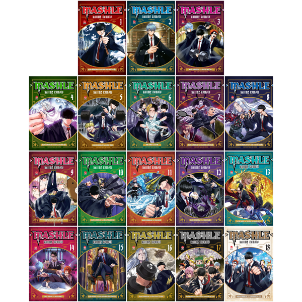 Bộ
						
										
										Combo Manga - Mashle: Tập 1 - 18 (Bộ 18 Tập)