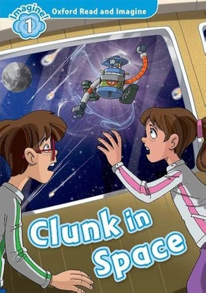 bộ combo oxford read and imagine - level 1 - clunk in space + robbers at the museum (set 2 books) - Ảnh 4