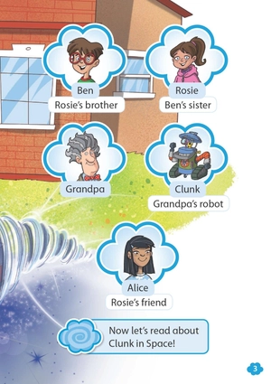 bộ combo oxford read and imagine - level 1 - clunk in space + robbers at the museum (set 2 books) - Ảnh 7