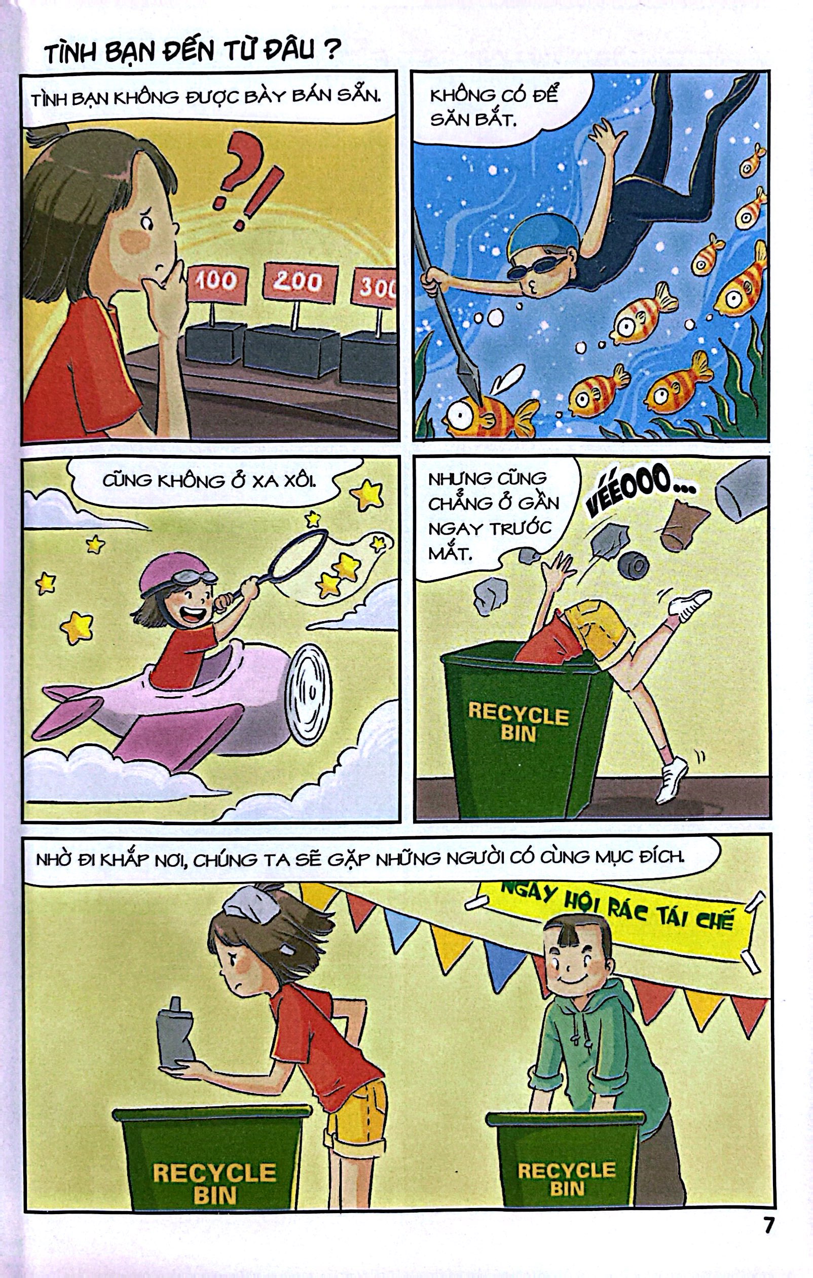 bộ comic strip - tập 1: vũ trụ tình bạn - Ảnh 6