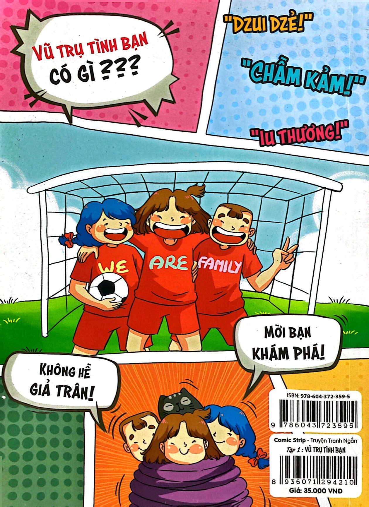 bộ comic strip - tập 1: vũ trụ tình bạn - Ảnh 7