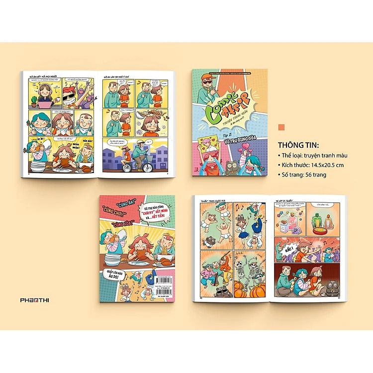 bộ comic strips - tập 2: vũ trụ bung xõa - Ảnh 3