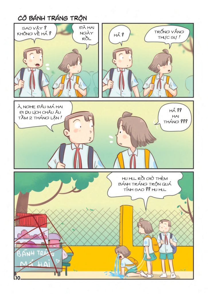 bộ comic strips - tập 3: vũ trụ học đường - Ảnh 3