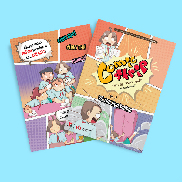 bộ comic strips - tập 3: vũ trụ học đường - Ảnh 4