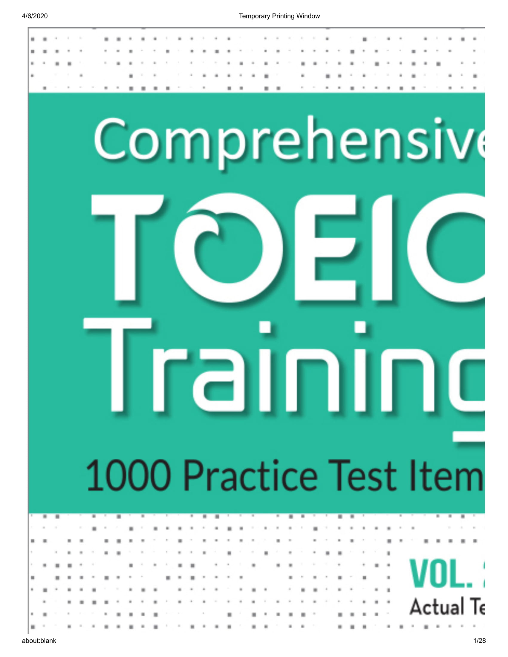 bộ comprehensive toeic training 1000 practice test items (vol 2) - kèm cd - Ảnh 2