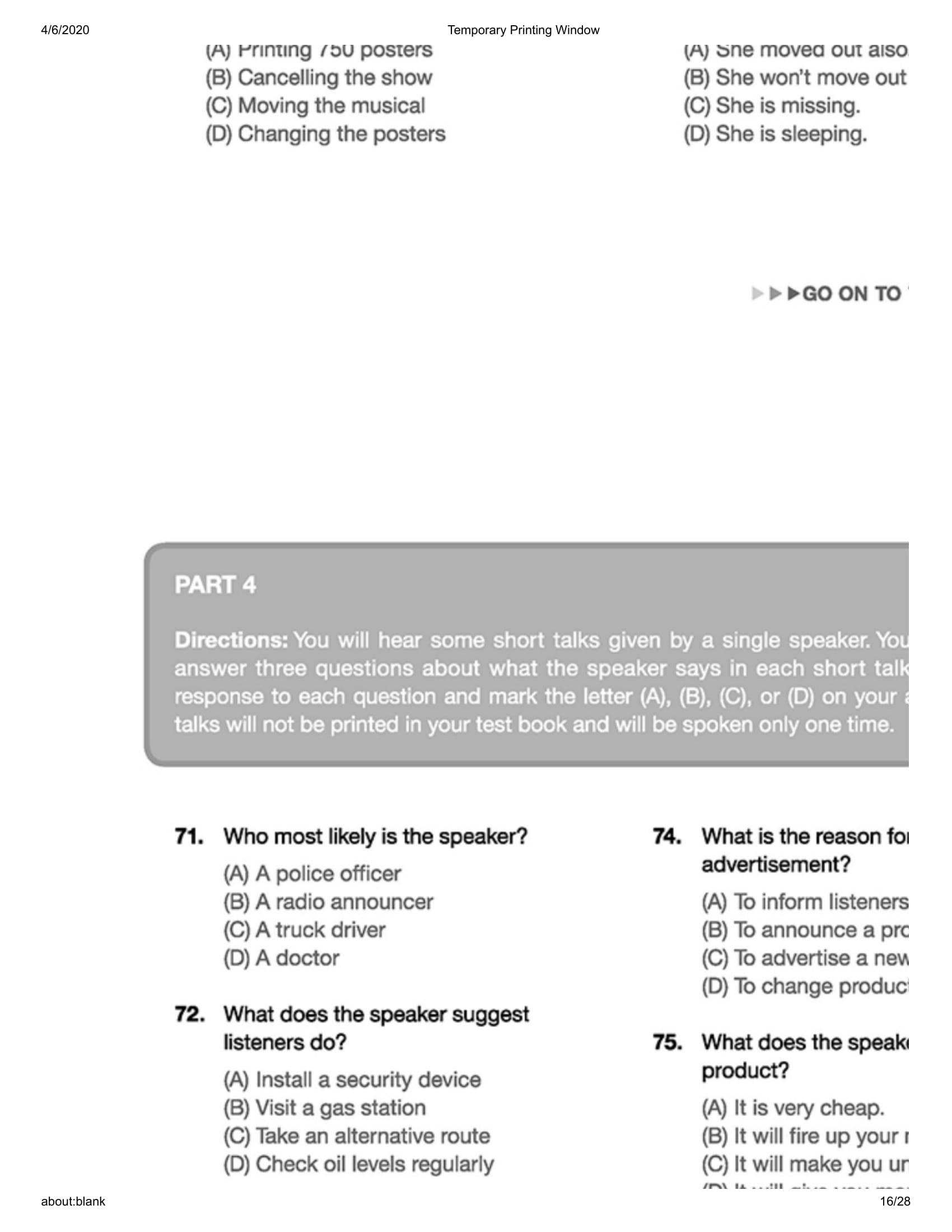 bộ comprehensive toeic training 1000 practice test items (vol 3) - kèm cd - Ảnh 17