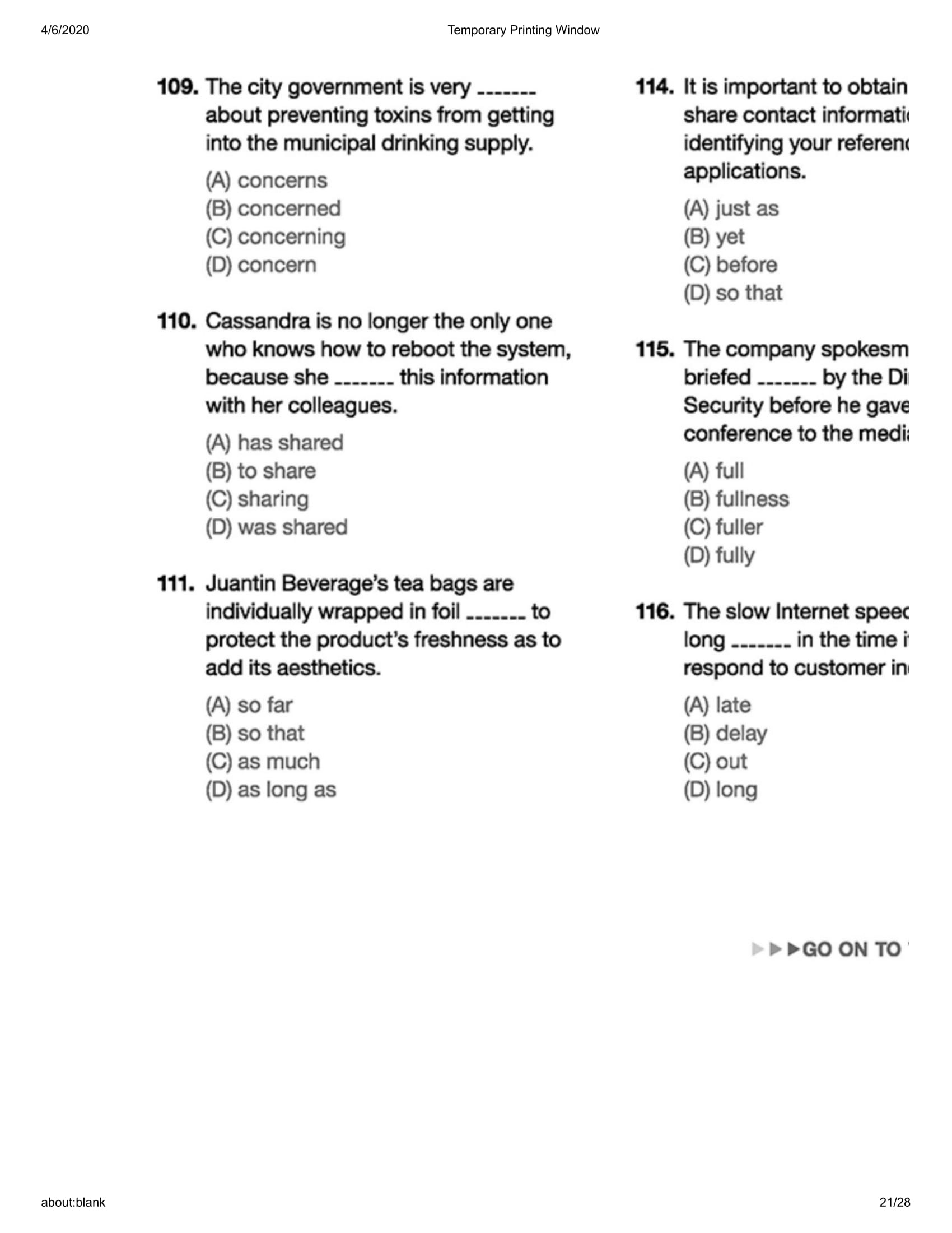bộ comprehensive toeic training 1000 practice test items (vol 3) - kèm cd - Ảnh 22