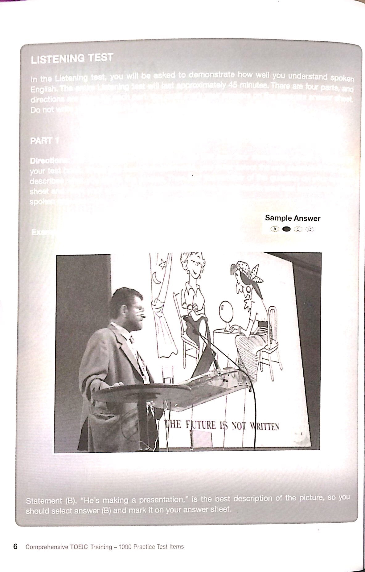 bộ comprehensive toeic training 1000 practice test items (vol 4) - kèm cd - Ảnh 3