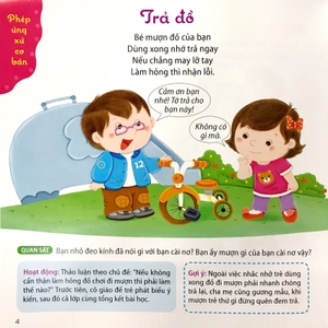 bộ con là bé ngoan tập 5: để bé yêu khôn lớn, phát triển toàn diện và tự tin - Ảnh 6