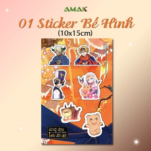 bộ công chúa ngủ trong lâu đài quỷ - tập 1 - tặng kèm sticker bế hình nhân vật + poster a3 - Ảnh 3