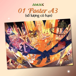 bộ công chúa ngủ trong lâu đài quỷ - tập 1 - tặng kèm sticker bế hình nhân vật + poster a3 - Ảnh 4