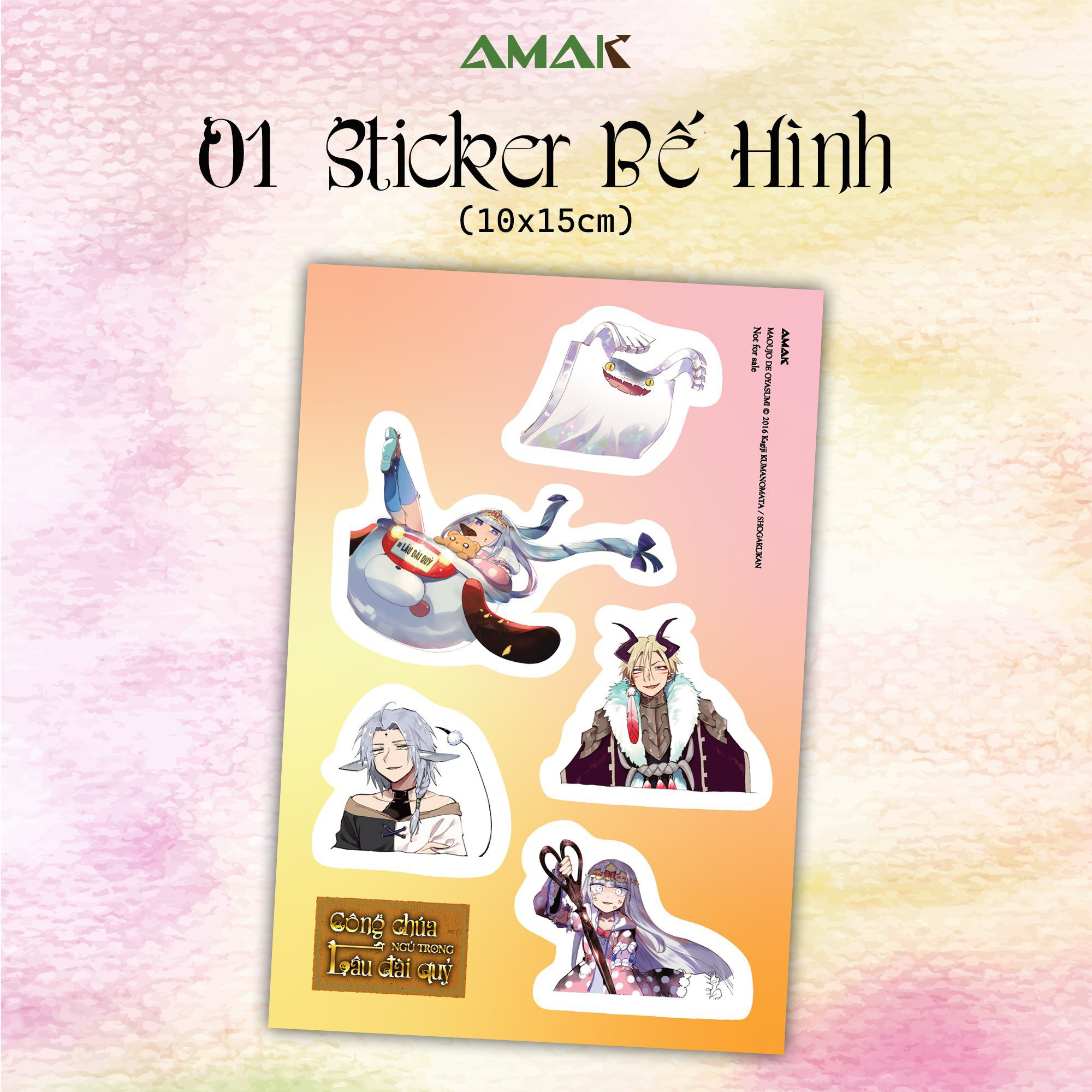 bộ công chúa ngủ trong lâu đài quỷ - tập 4 - tặng kèm sticker bế hình nhân vật - Ảnh 3