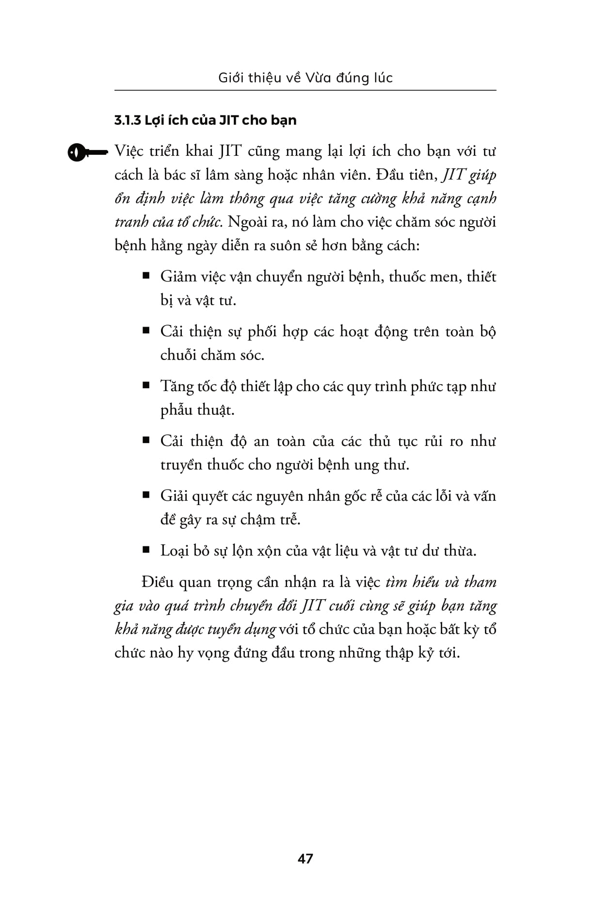 bộ công cụ tinh gọn trong y tế - phương pháp vừa đúng lúc - Ảnh 8