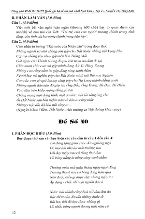 bộ công phá 99 đề thi thpt quốc gia bộ đề thi mới nhất ngữ văn - tập 2 - Ảnh 14