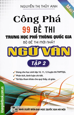 bộ công phá 99 đề thi thpt quốc gia bộ đề thi mới nhất ngữ văn - tập 2 - Ảnh 2