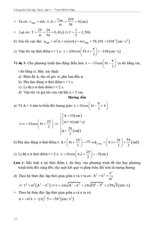 bộ công phá bài tập vật lí dao động cơ - tập 1 - Ảnh 11