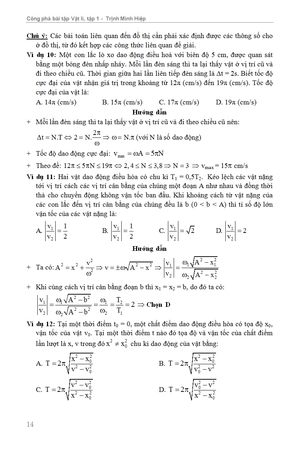 bộ công phá bài tập vật lí dao động cơ - tập 1 - Ảnh 15
