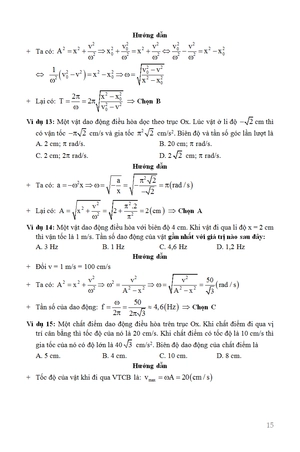 bộ công phá bài tập vật lí dao động cơ - tập 1 - Ảnh 16