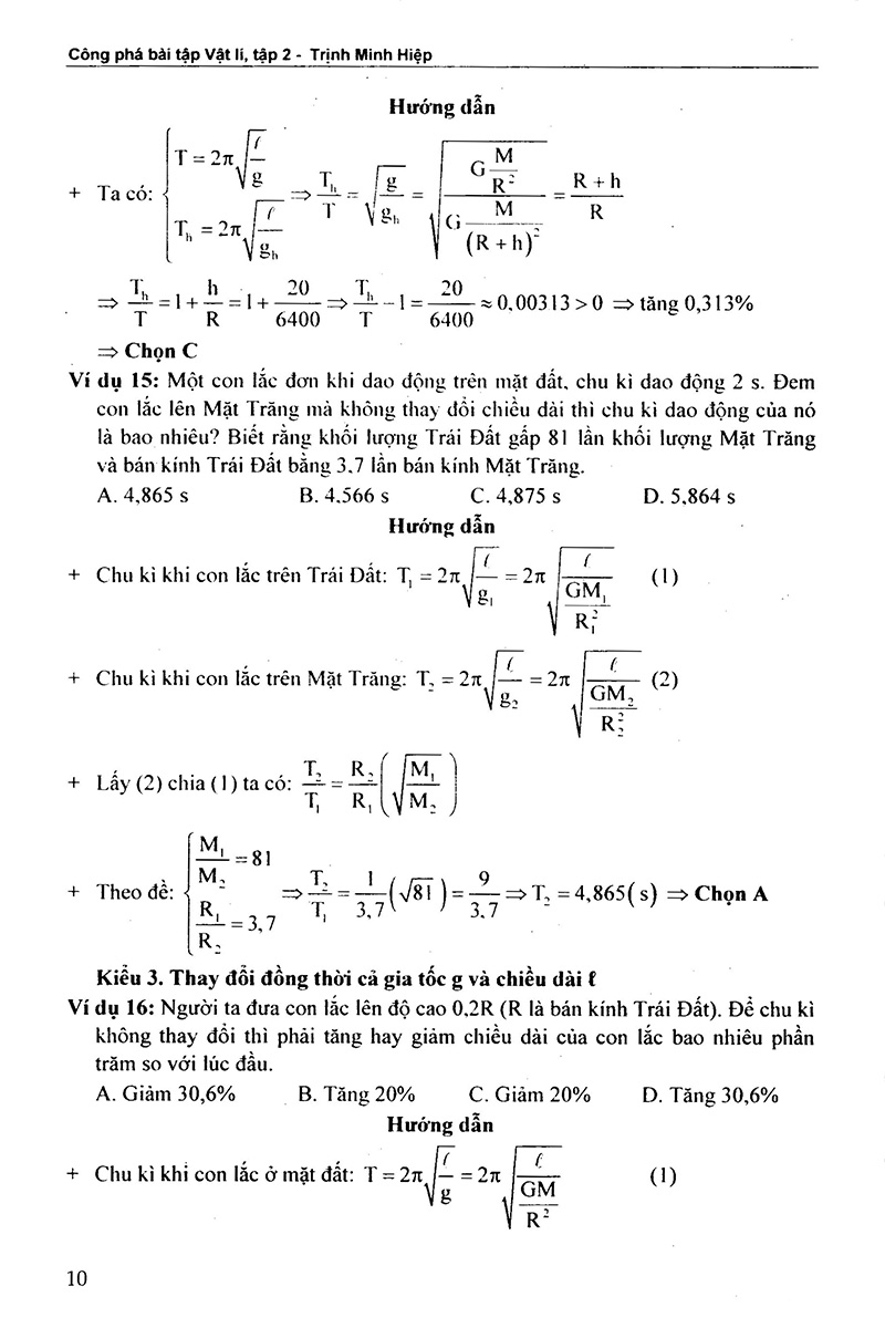 bộ công phá bài tập vật lí dao động cơ - tập 2 - Ảnh 11