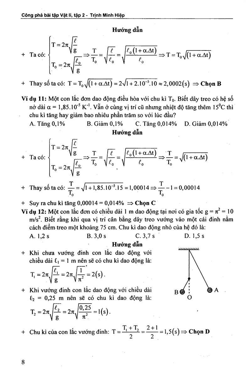 bộ công phá bài tập vật lí dao động cơ - tập 2 - Ảnh 9