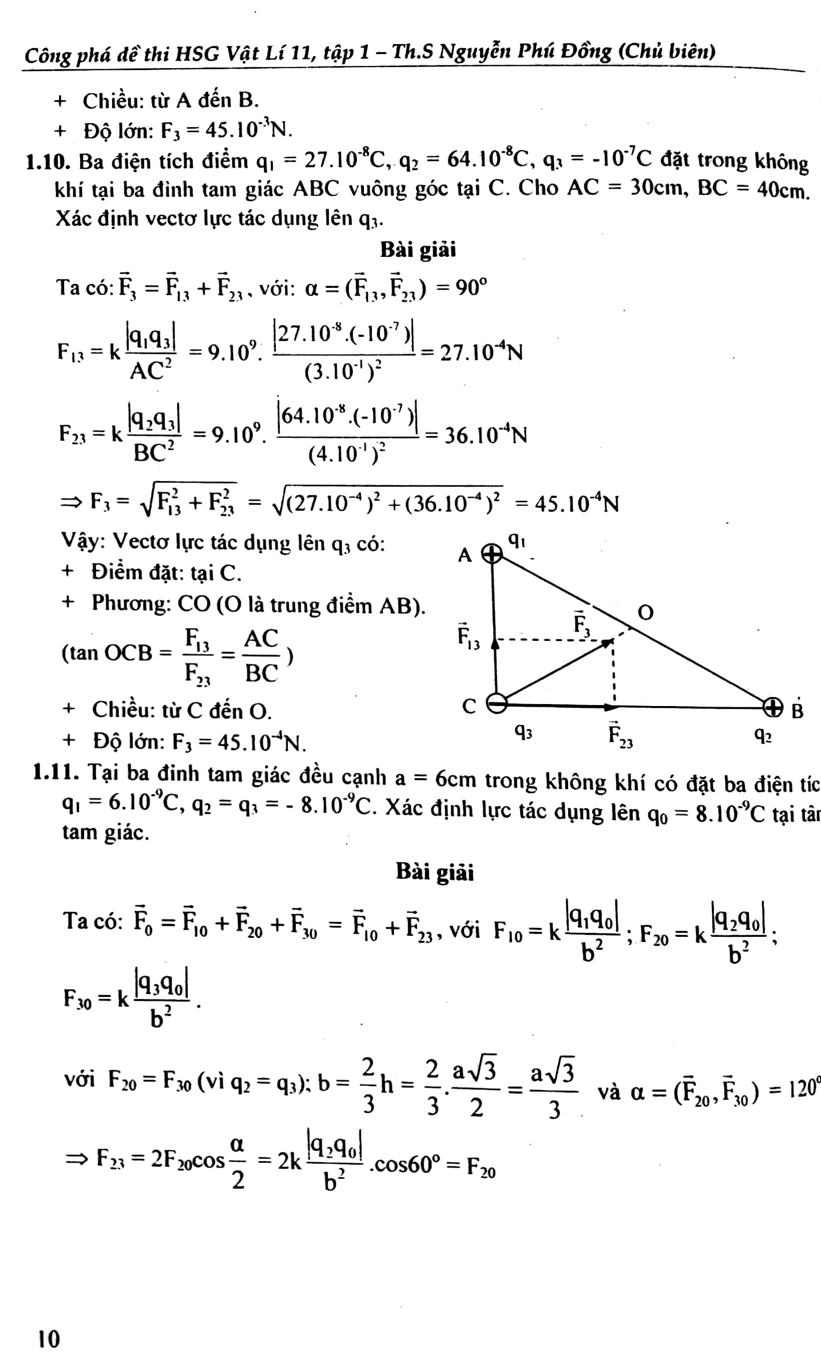 bộ công phá đề thi học sinh giỏi lý 11 - tập 1 - Ảnh 9