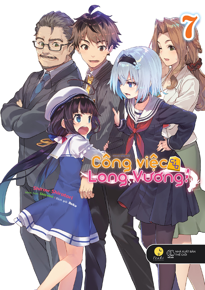 bộ công việc của long vương - tập 7 - tặng kèm bookmark + postcard - Ảnh 2