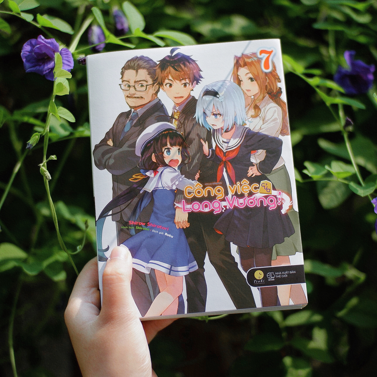 bộ công việc của long vương - tập 7 - tặng kèm bookmark + postcard - Ảnh 4