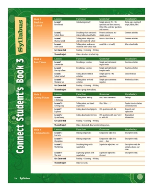 bộ connect 3 student's book with self-study audio cd - Ảnh 2