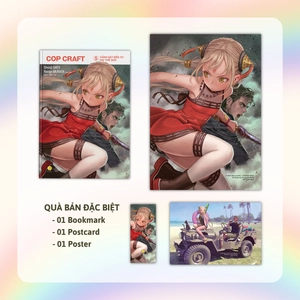 bộ cop craft - cảnh sát đến từ hai thế giới - tập 5 - bản đặc biệt - tặng kèm bookmark + postcard nhũ + mini poster holo - Ảnh 2