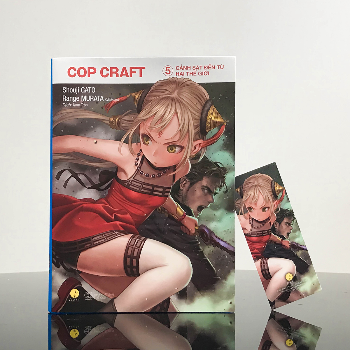 bộ cop craft - cảnh sát đến từ hai thế giới - tập 5 - tặng kèm bookmark - Ảnh 4