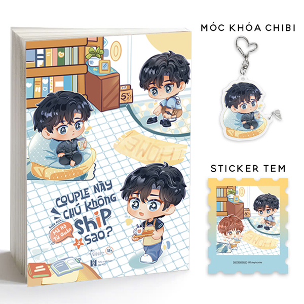 Bộ Couple Này Chú Không Ship Sao - Tập 2 - Bản Đặc Biệt - Tặng Kèm Sticker Tem + Móc Khóa Chibi