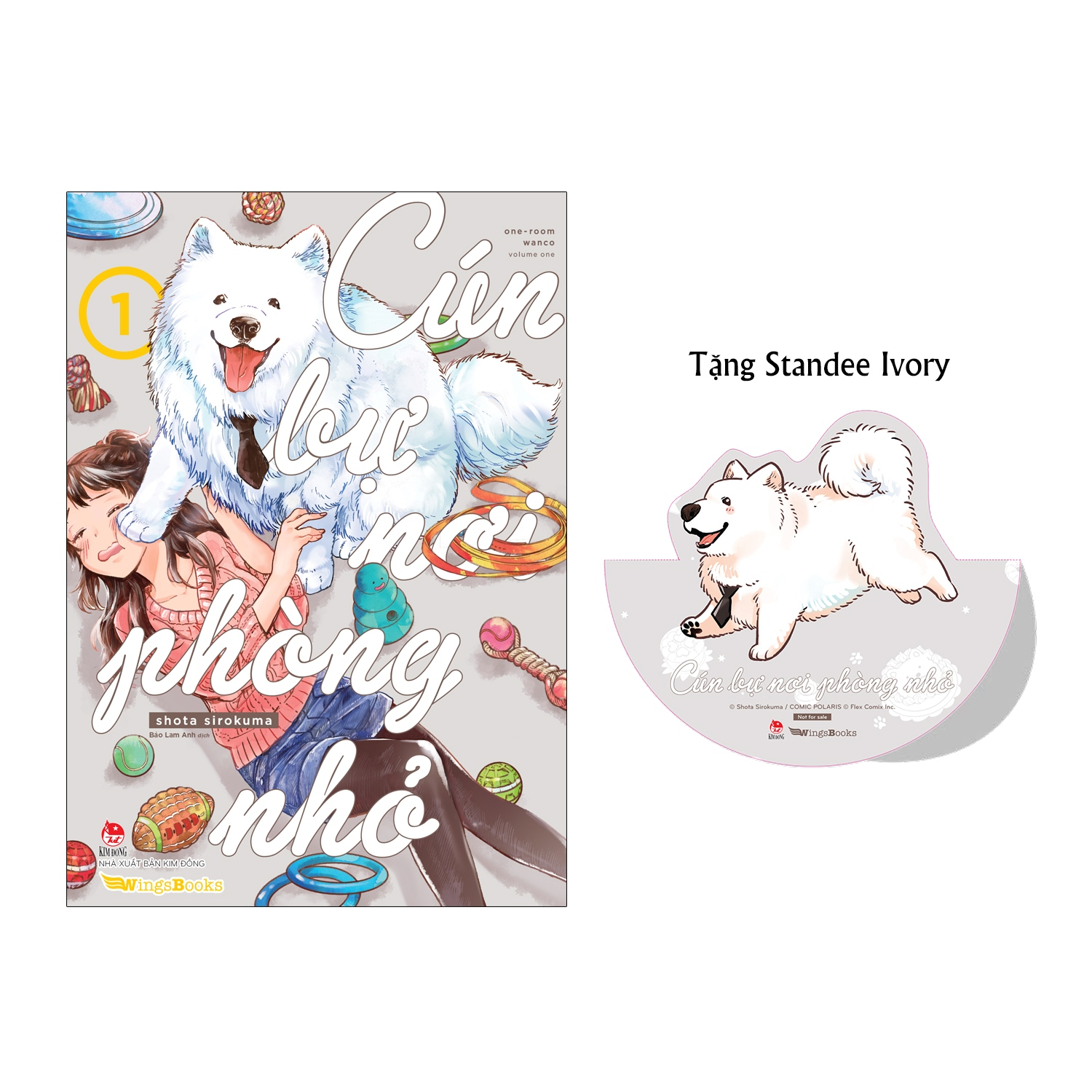 Bộ Cún Bự Nơi Phòng Nhỏ - Tập 1 - Tặng Kèm Standee Ivory - Ảnh 2