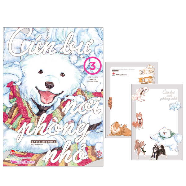 Bộ Cún Bự Nơi Phòng Nhỏ - Tập 3 - Tặng Kèm Postcard 2 Mặt