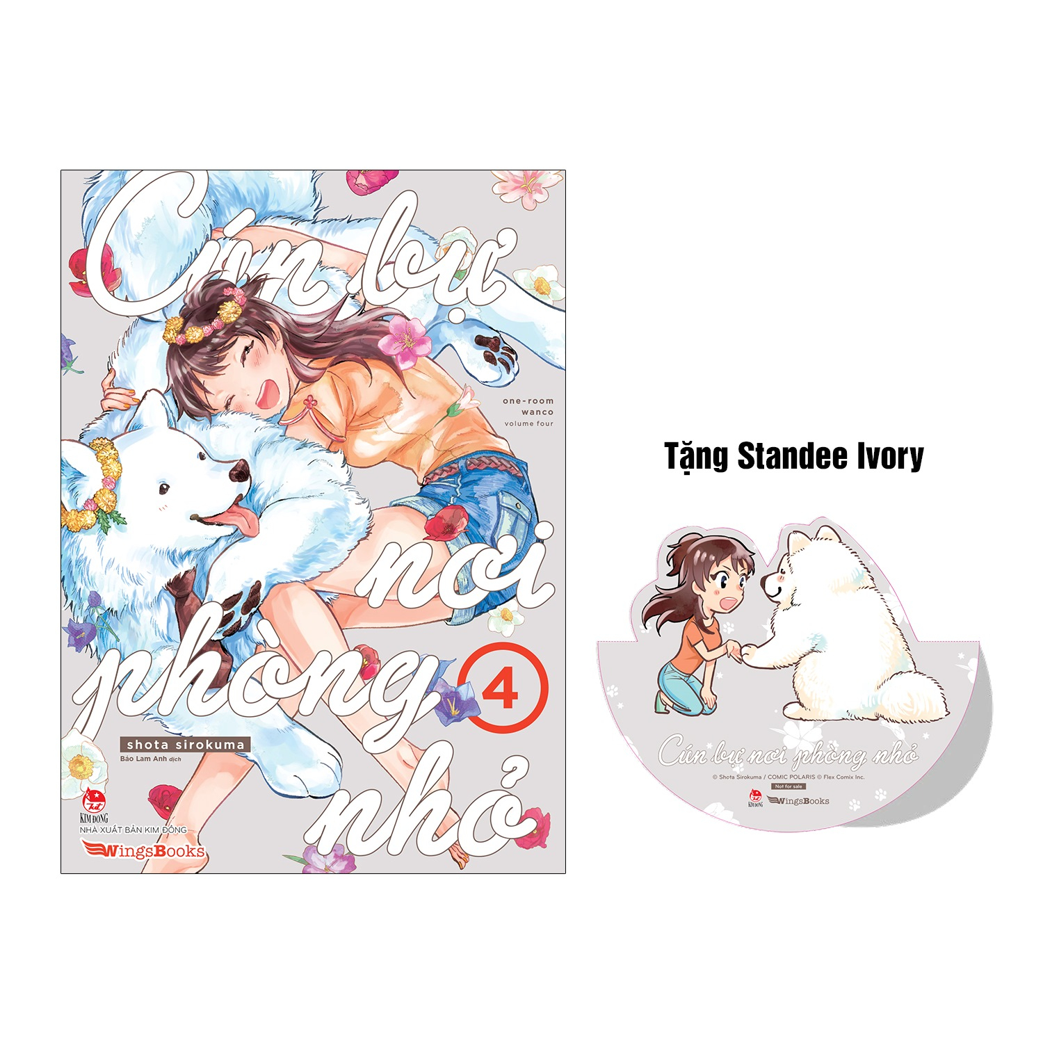 Bộ Cún Bự Nơi Phòng Nhỏ - Tập 4 - Tặng Kèm Standee Ivory - Ảnh 2