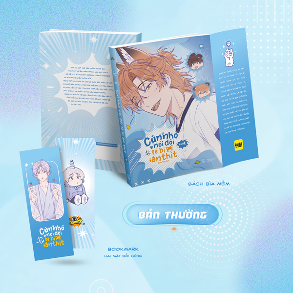 Bộ Cún Nhỏ Nói Dối Sẽ Bị Ăn Thịt - Tập 4 - Tặng Kèm Bookmark Hai Mặt
