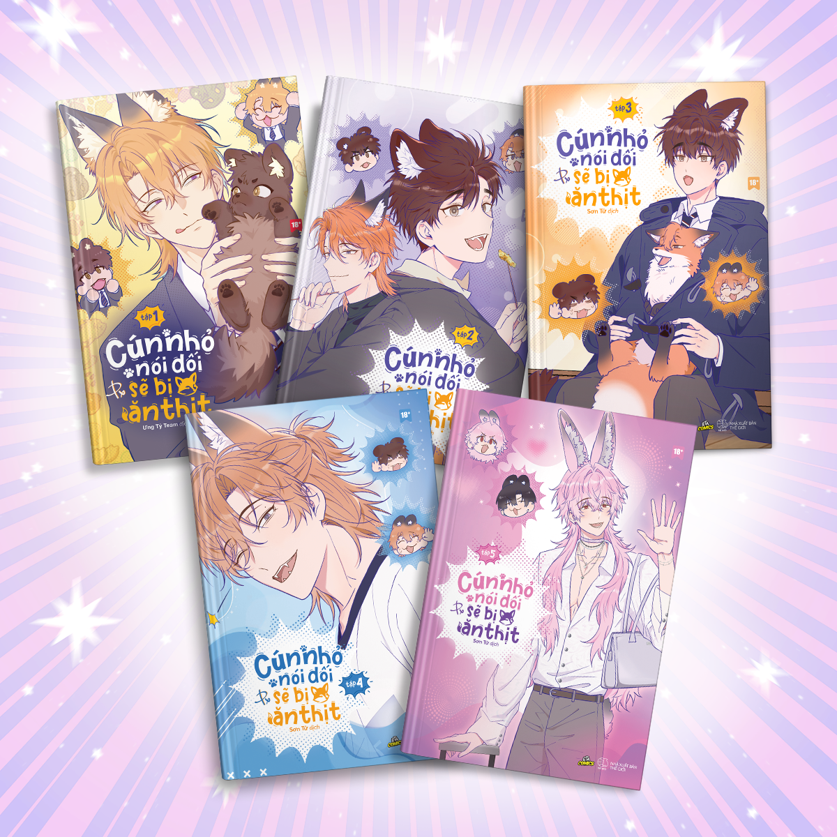 Bộ
Cún Nhỏ Nói Dối Sẽ Bị Ăn Thịt - Tập 5 - Tặng Kèm Bookmark Hai Mặt - Ảnh 5