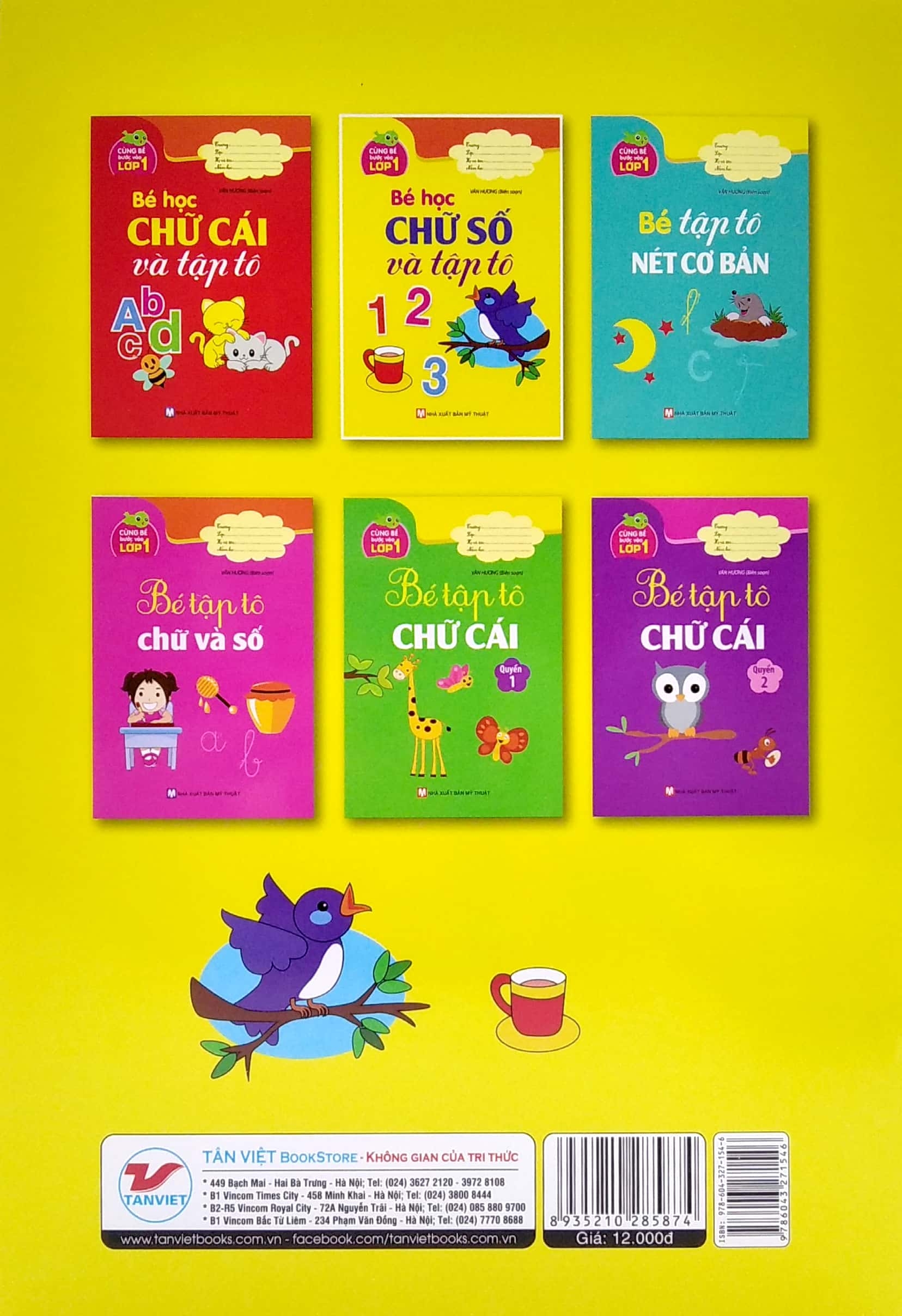 bộ cùng bé bước vào lớp 1 - bé học chữ số và tập tô 123 - Ảnh 6