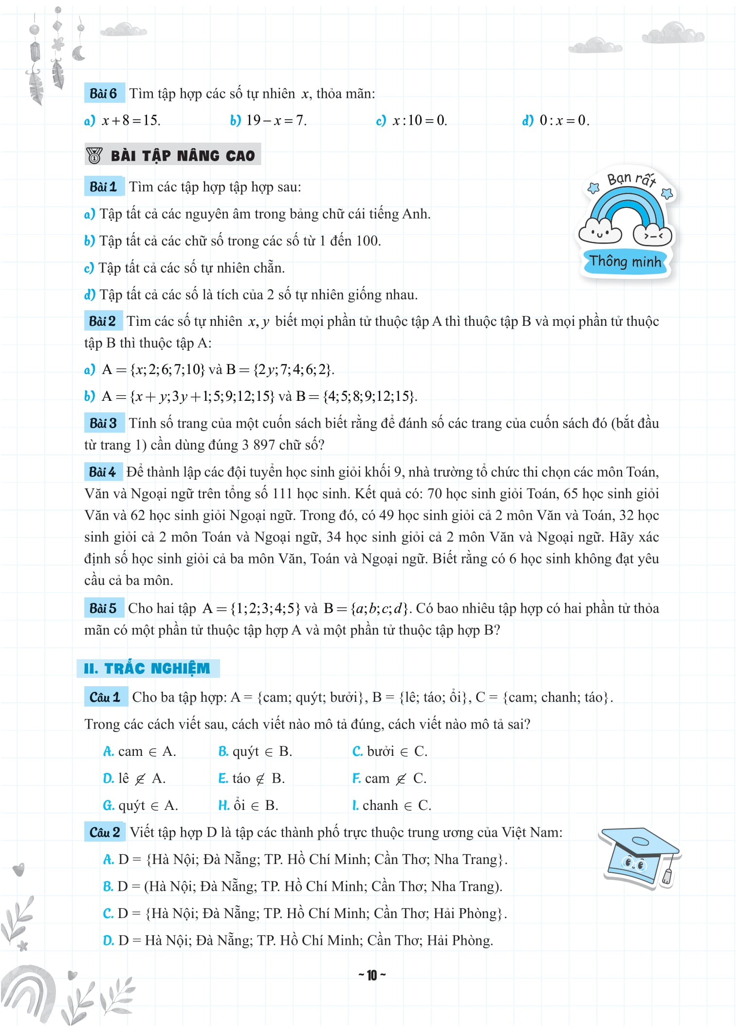 Bộ Củng Cố Và Ôn Luyện Toán 6 - Tập 1 - Ảnh 12