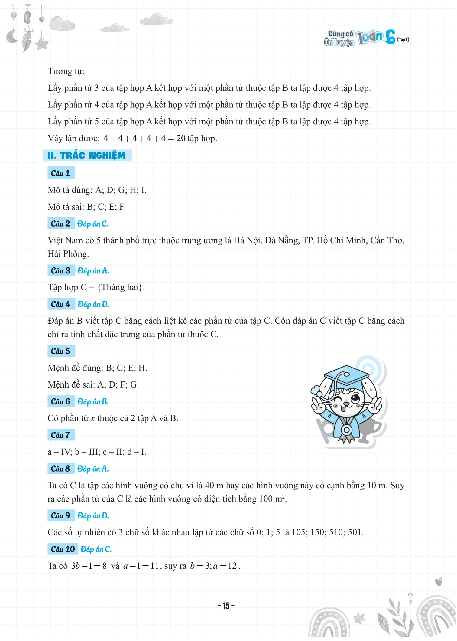 Bộ Củng Cố Và Ôn Luyện Toán 6 - Tập 1 - Ảnh 16