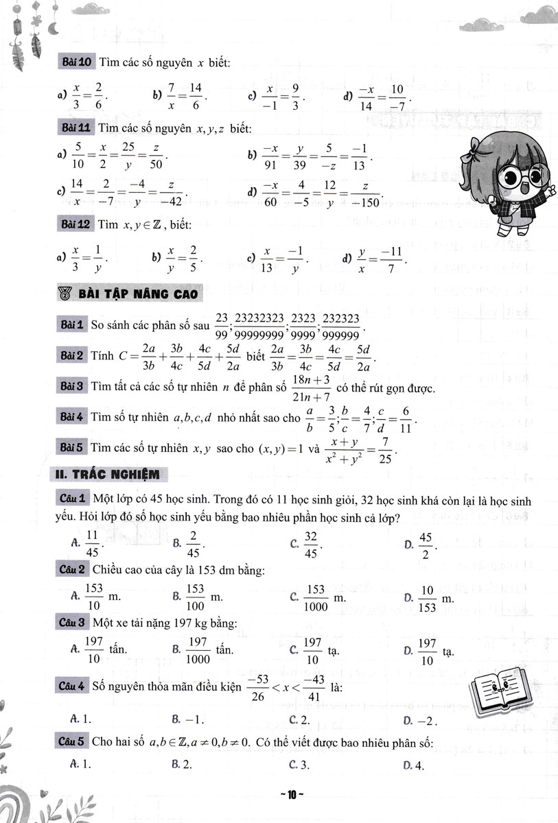 Bộ Củng Cố Và Ôn Luyện Toán 6 - Tập 2 - Ảnh 10