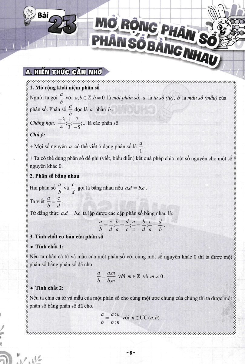 Bộ Củng Cố Và Ôn Luyện Toán 6 - Tập 2 - Ảnh 6