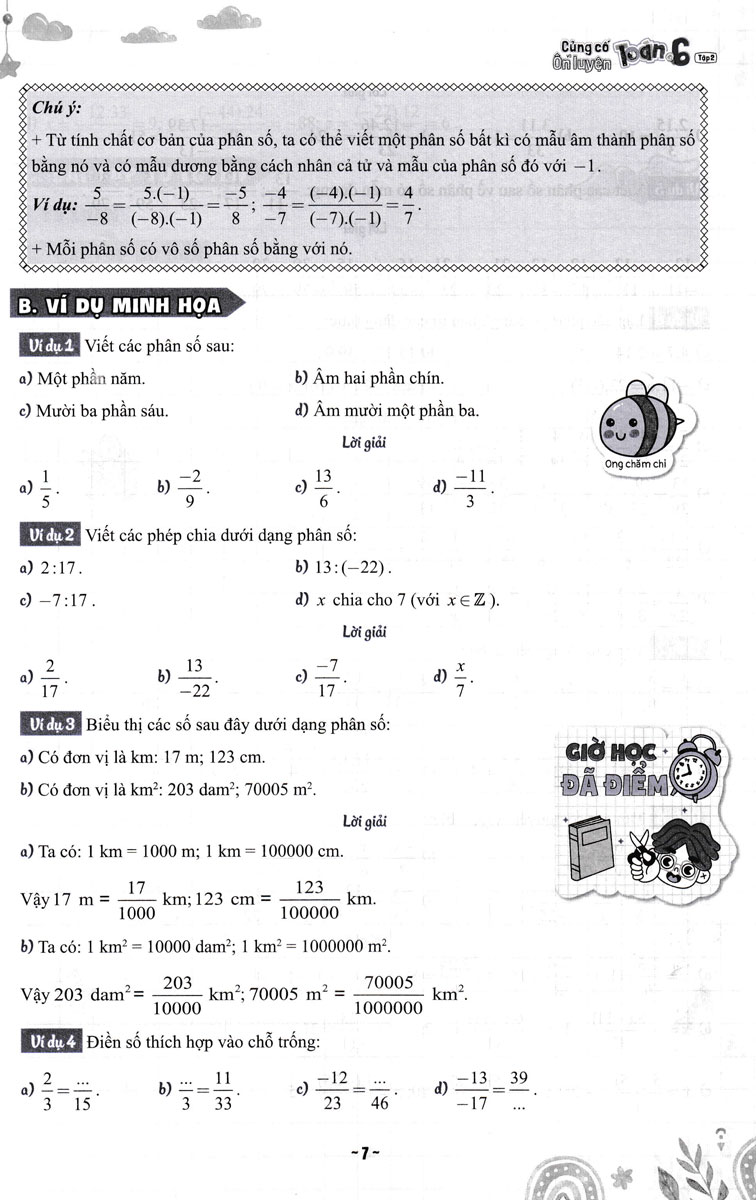 Bộ Củng Cố Và Ôn Luyện Toán 6 - Tập 2 - Ảnh 7