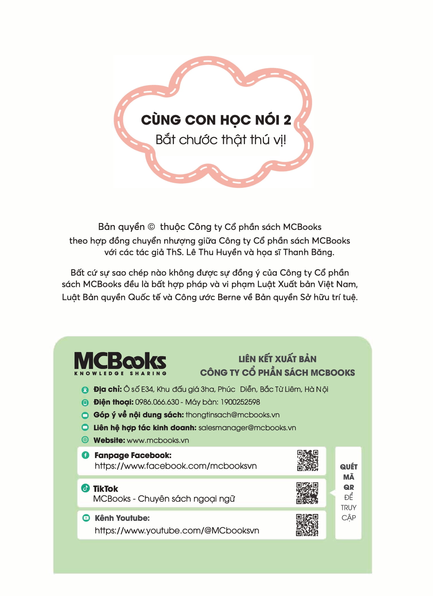 Bộ Cùng Con Học Nói 2 - Bắt Chước Thật Thú Vị - Ảnh 3