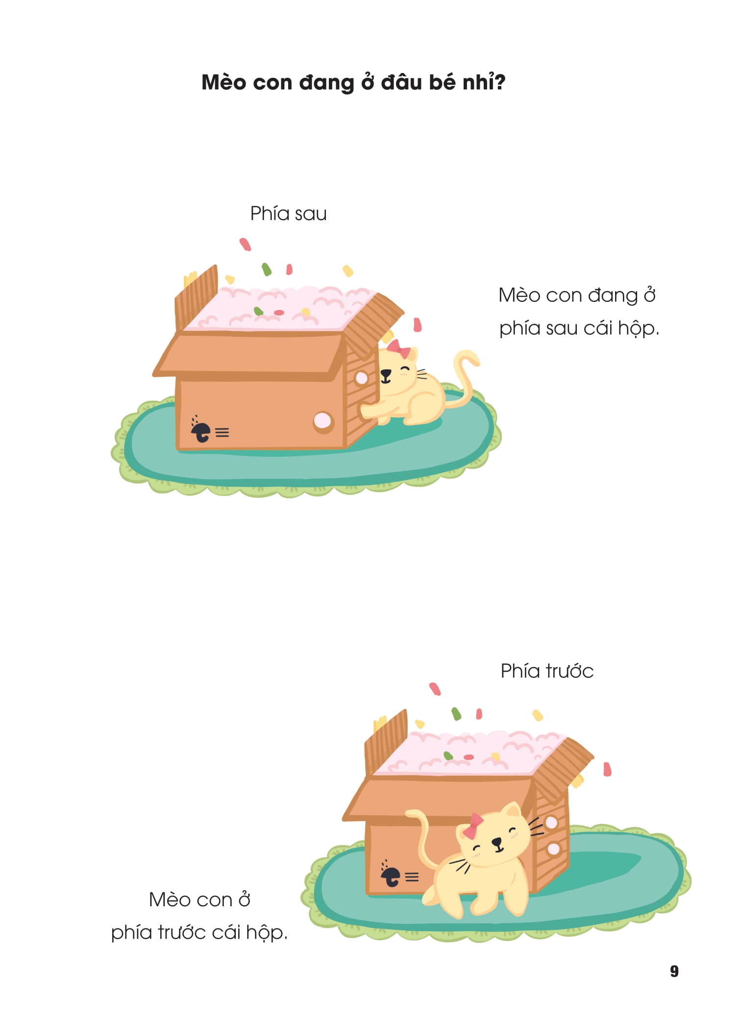 Bộ Cùng Con Học Nói 6 - Nơi Nào Bé Đang Trốn, Nói Cho Mẹ Biết Nào? - Ảnh 10