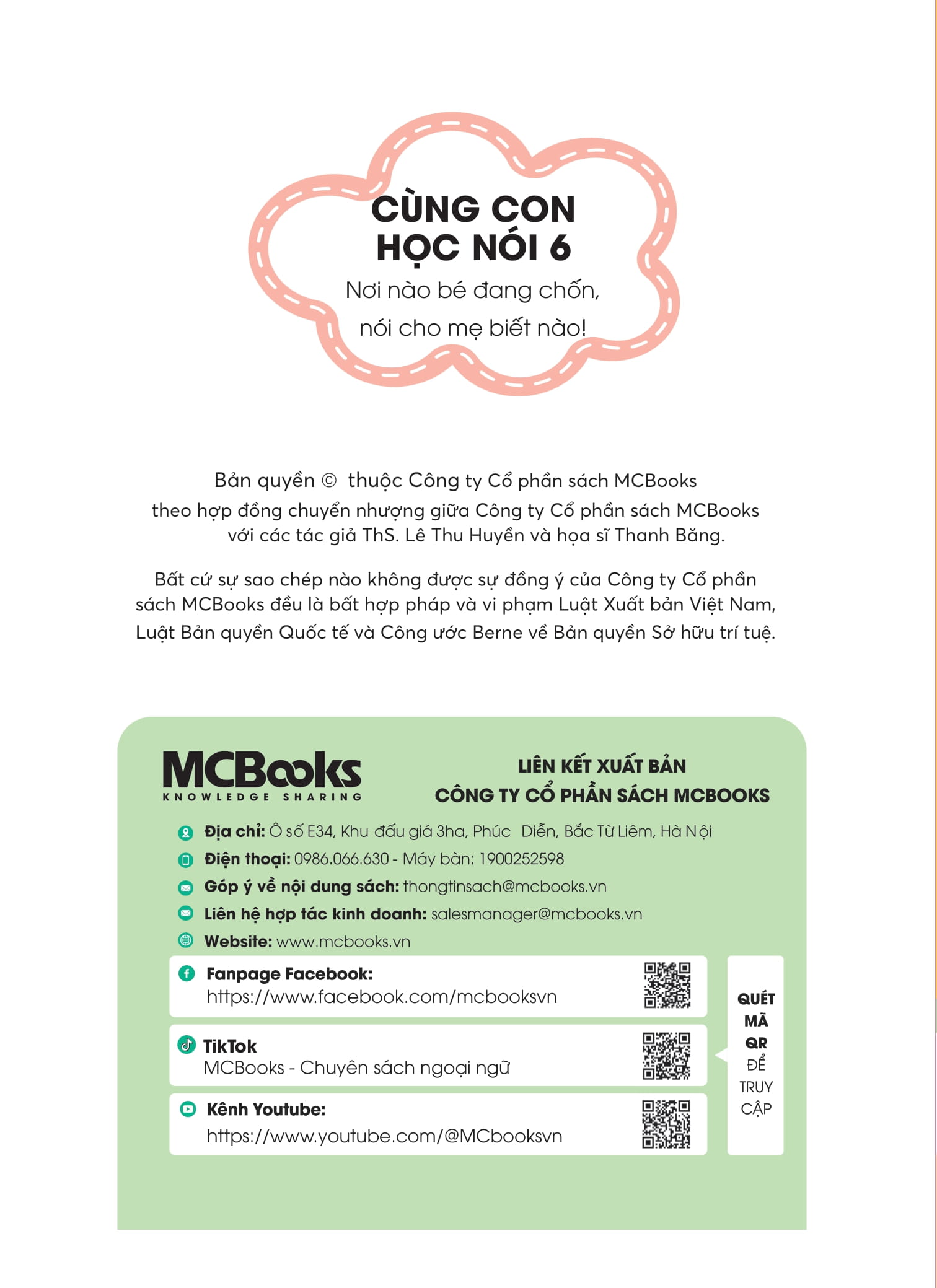 Bộ Cùng Con Học Nói 6 - Nơi Nào Bé Đang Trốn, Nói Cho Mẹ Biết Nào? - Ảnh 3