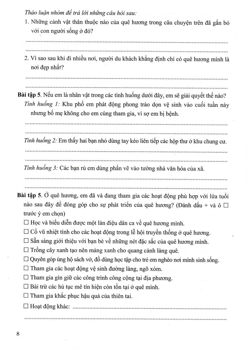 bộ cùng em học và thực hành đạo đức 2 (theo chương trình giáo dục phổ thông mới) - Ảnh 8