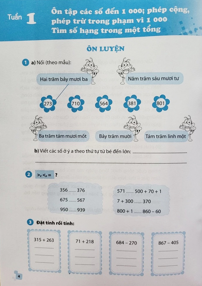 Bộ Cùng Em Phát Triển Năng Lực Toán 3 - Tập 1 (Theo Chương Trình Giáo Dục Phổ Thông 2018) - Ảnh 4