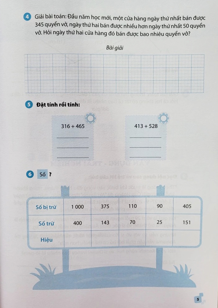 Bộ Cùng Em Phát Triển Năng Lực Toán 3 - Tập 1 (Theo Chương Trình Giáo Dục Phổ Thông 2018) - Ảnh 5