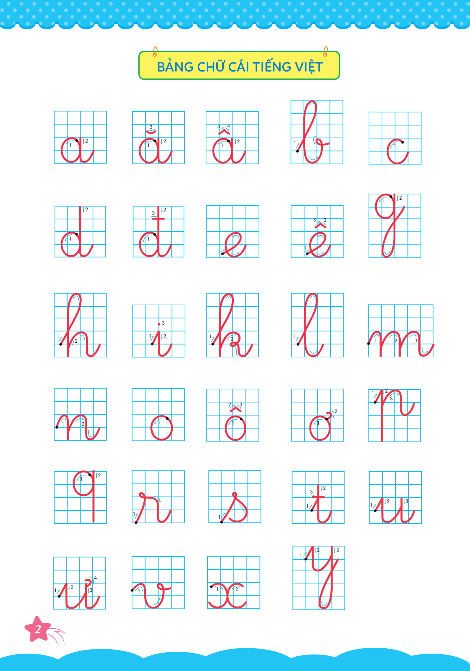 bộ cùng khủng long học nét cơ bản quyển 3 (chữ cái đầu tiên) bé gái - Ảnh 4